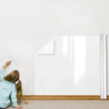 Transparent Wall Protection Film, Self-Adhesive and Washable for Kitchen and Nursery