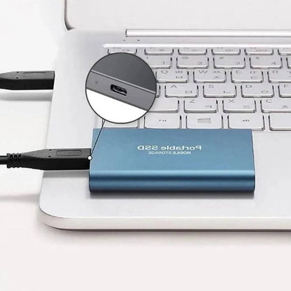 External Solid State Drive, Super-Fast USB 3.2 Portable SSD Storage