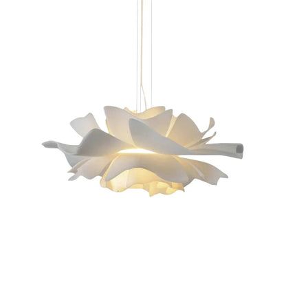 Flower Shaped Pendant Light, Dimmable Indoor Lighting for Living Room and Bedroom