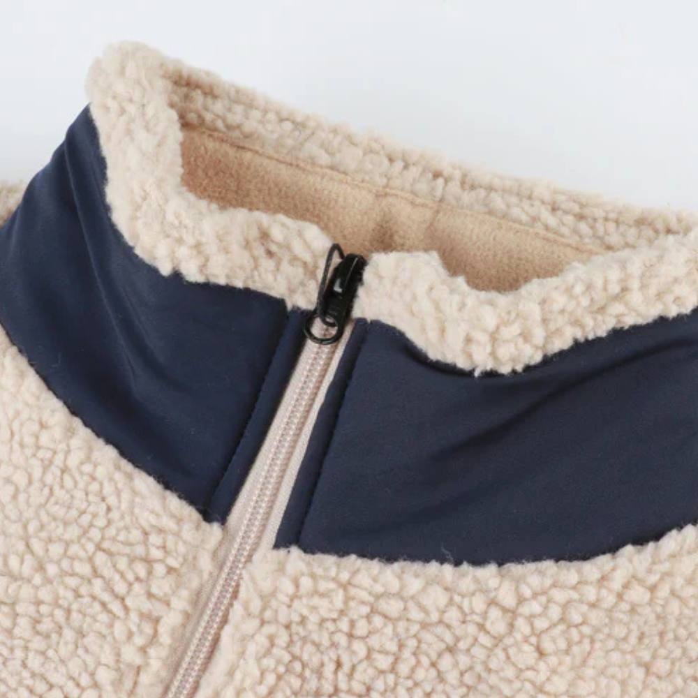 Heated Fleece Vest with Adjustable Heating Panels