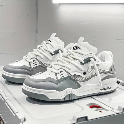 Mens Chunky Sneakers, Thick Sole Sporty Casual Shoes