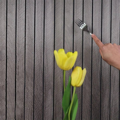 Self-Adhesive 3D PVC Wall Panels with Wood Look and Texture