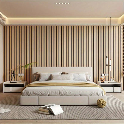 Self-Adhesive 3D PVC Wall Panels with Wood Look and Texture