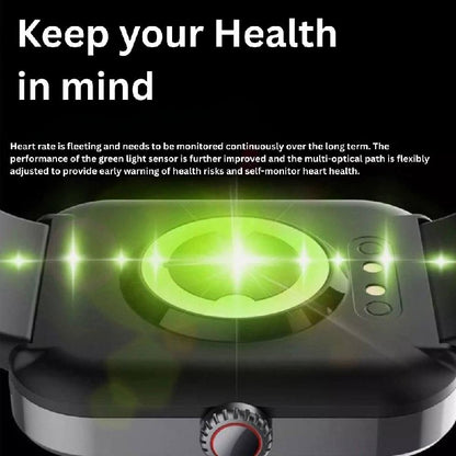 Advanced Bio Sensing Smartwatch, Continuous Wellness Tracker