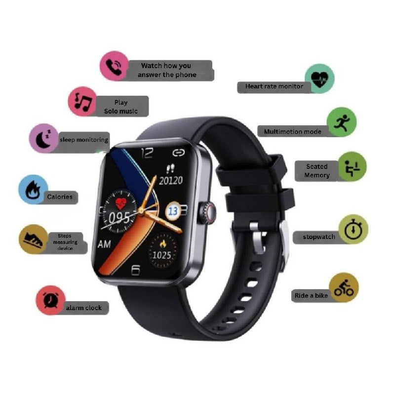 Advanced Bio Sensing Smartwatch, Continuous Wellness Tracker