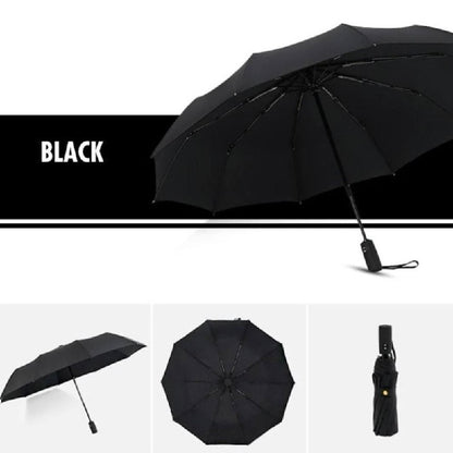 Windproof Storm Umbrella for All Weather Conditions