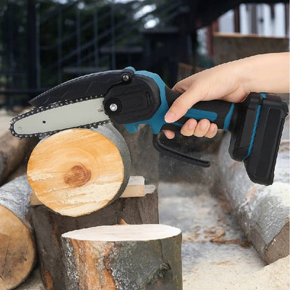Electric Portable Chainsaw, Fast and Precise Cutting