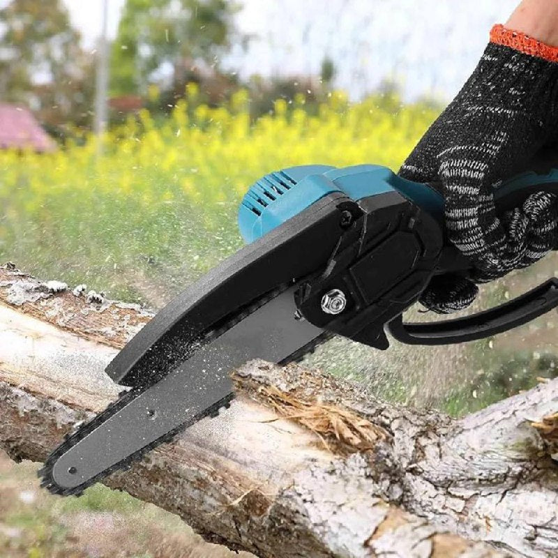 Electric Portable Chainsaw, Fast and Precise Cutting