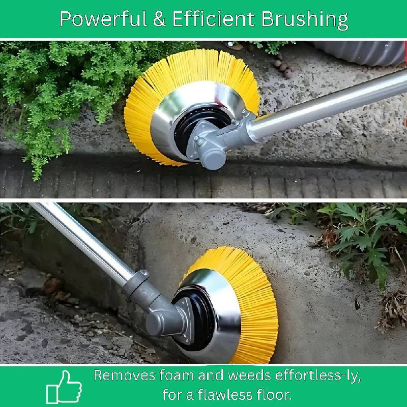 Nylon Brush Trimmer Head for Precise Finishing and Gentle Cleaning