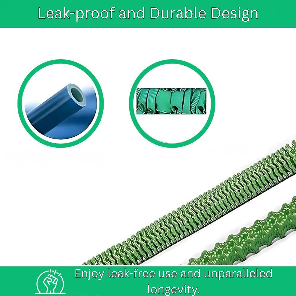 Expandable Garden Hose with 10 Spray Modes and Anti‑Leak Design