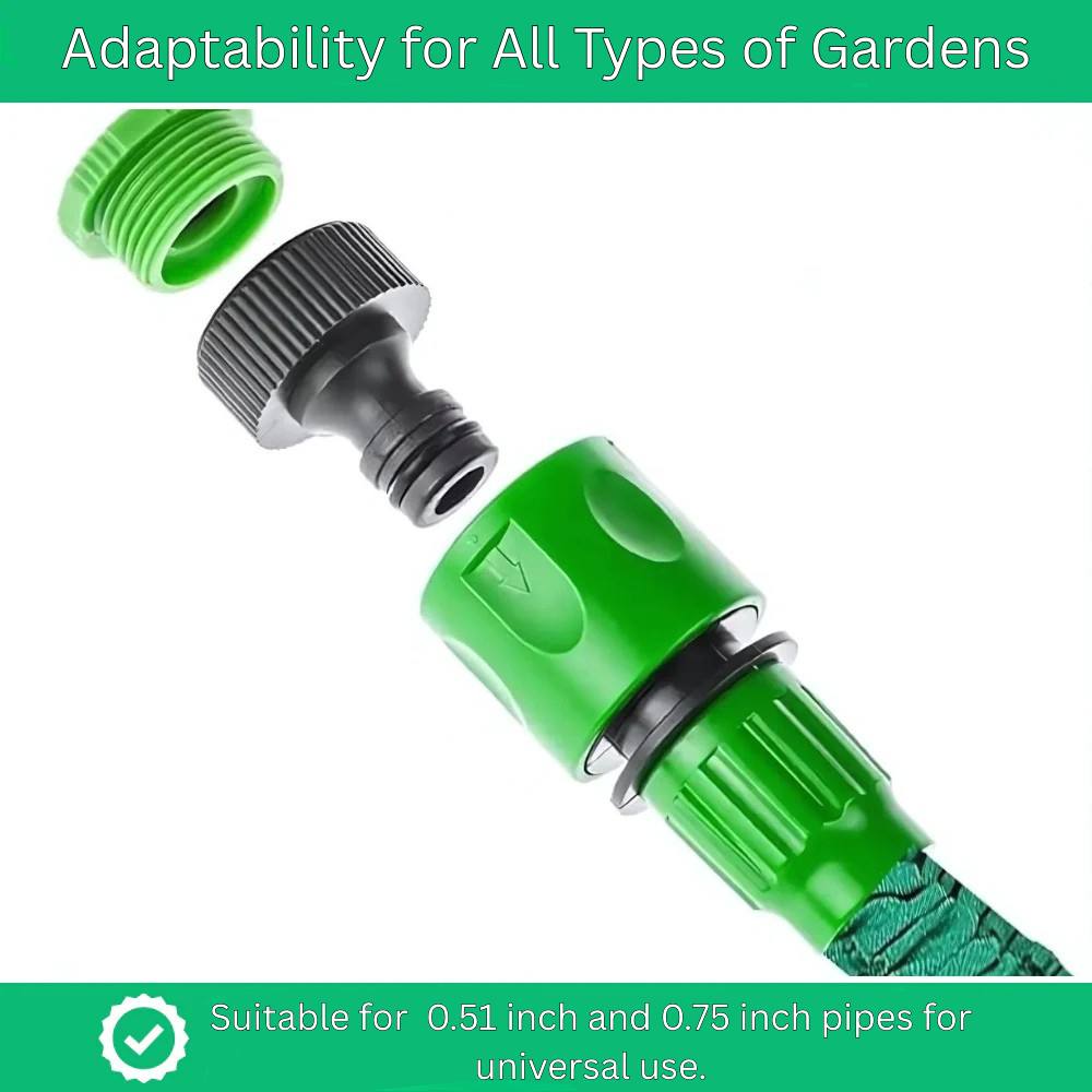 Expandable Garden Hose with 10 Spray Modes and Anti‑Leak Design