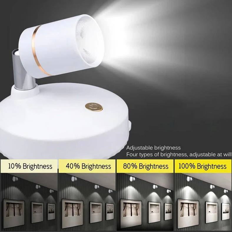 Wireless LED Spotlight for Warm Ambient Lighting