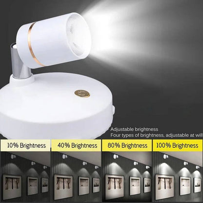 Wireless LED Spotlight for Warm Ambient Lighting