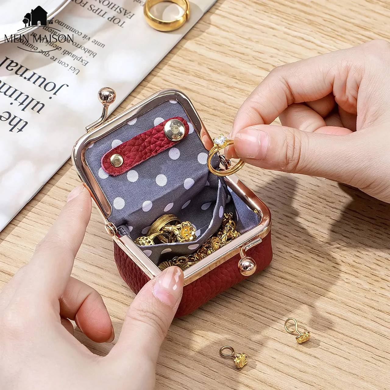 Portable Jewelry Case for Travel, Keep Your Jewelry Safe and Stylish