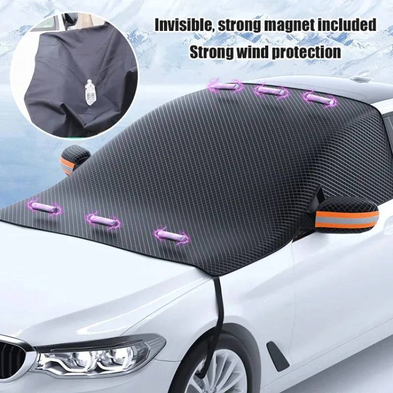 Magnetic Windshield Snow and Ice Protector Cover