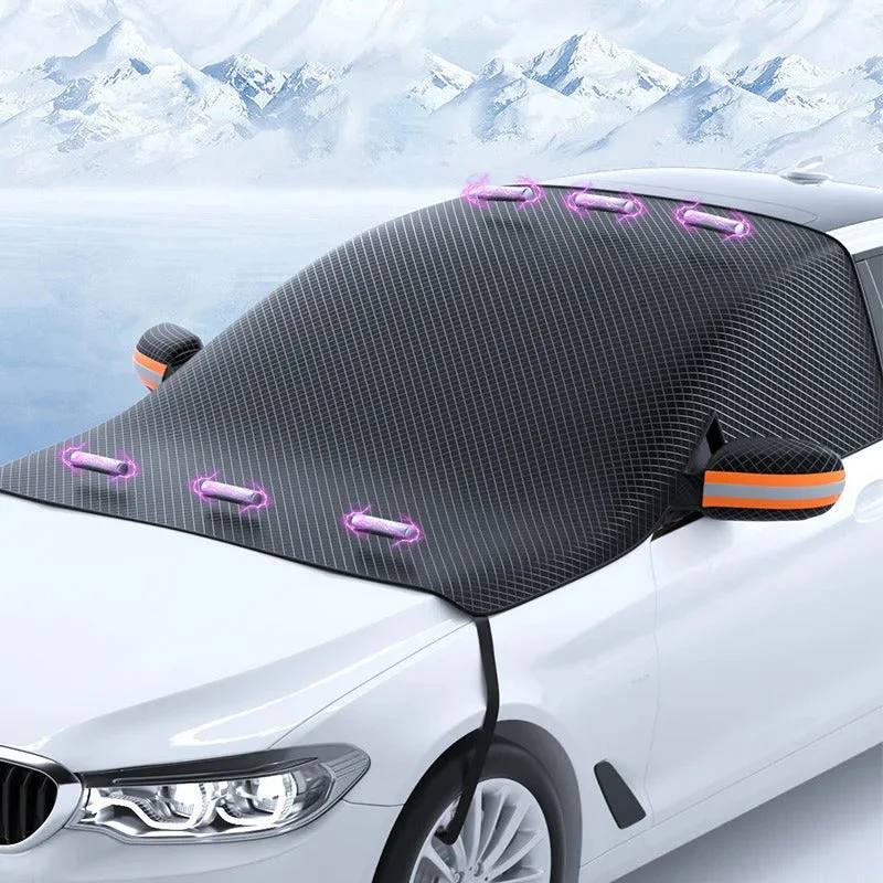 Magnetic Windshield Snow and Ice Protector Cover