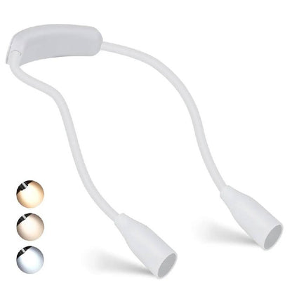 Flexible USB Rechargeable LED Neck Reading Light
