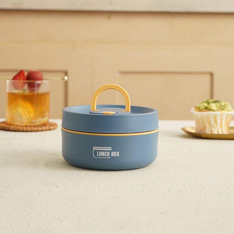 Portable Insulated Lunch Box with Silicone Seal for Warm Meals, 3 Piece