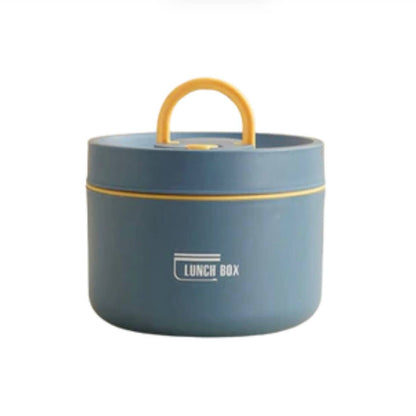 Portable Insulated Lunch Box with Silicone Seal for Warm Meals, 3 Piece