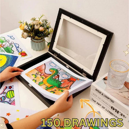 Display Frame for up to 150 Kids Drawings
