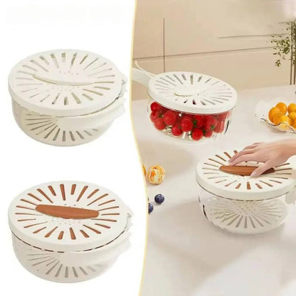 Multi-Purpose 2 in 1 Draining Bowl and Strainer