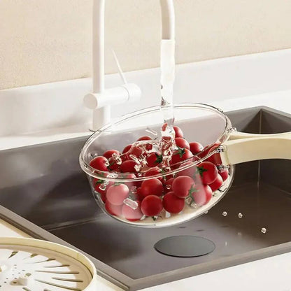 Multi-Purpose 2 in 1 Draining Bowl and Strainer