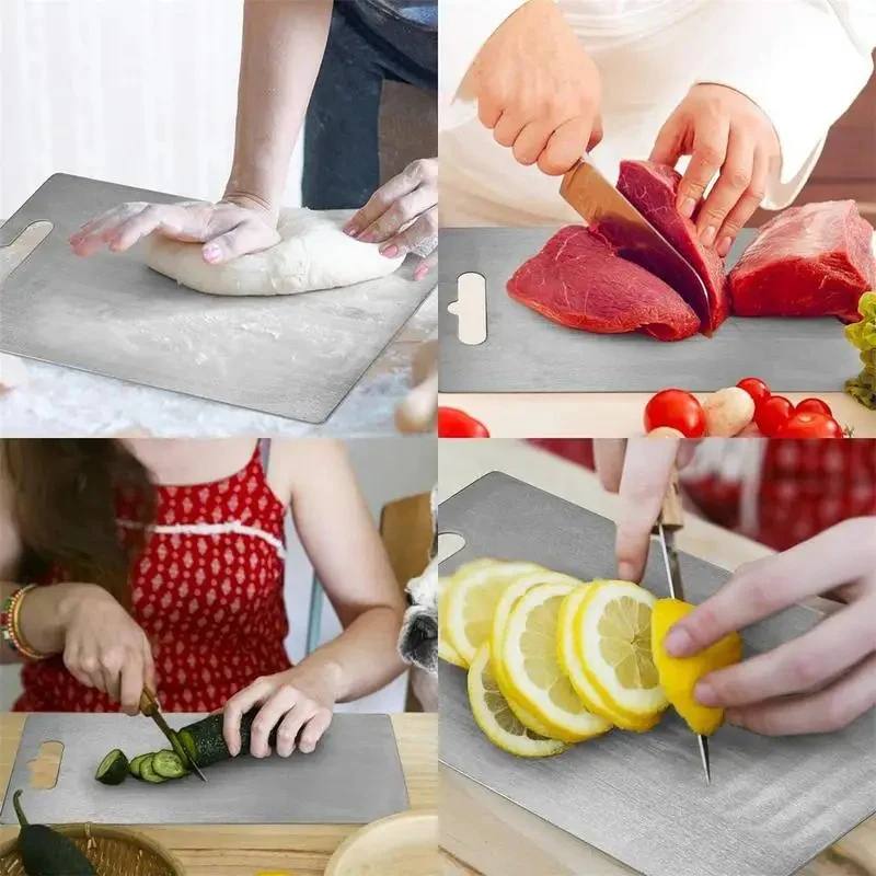 Titanium Cutting Board for Everyday Kitchen Food Preparation