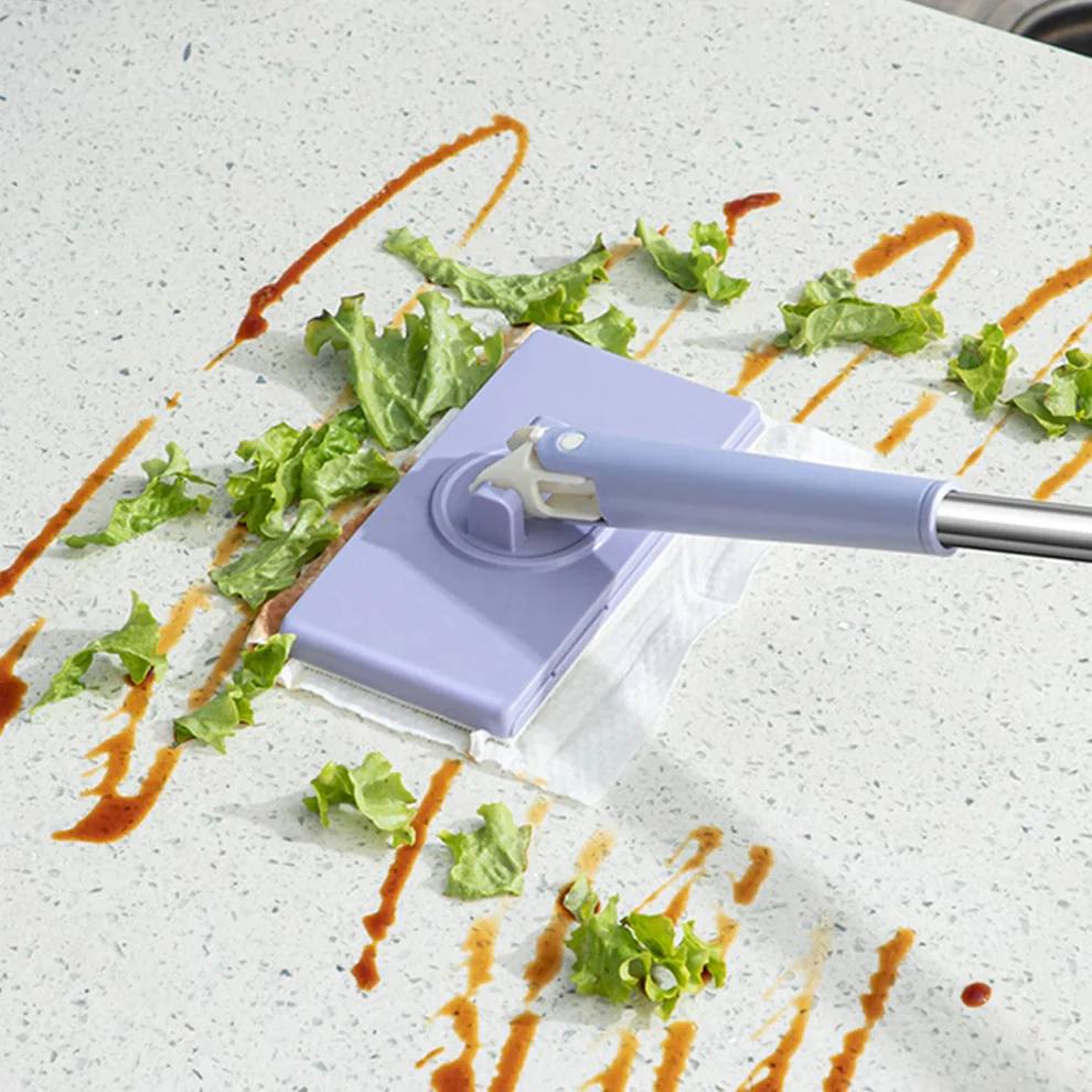 360 Degree Rotating Flat Floor Mop for Easy Cleaning