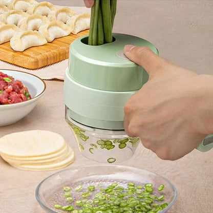 Electric Vegetable Slicer and Chopper for Fast Meal Prep