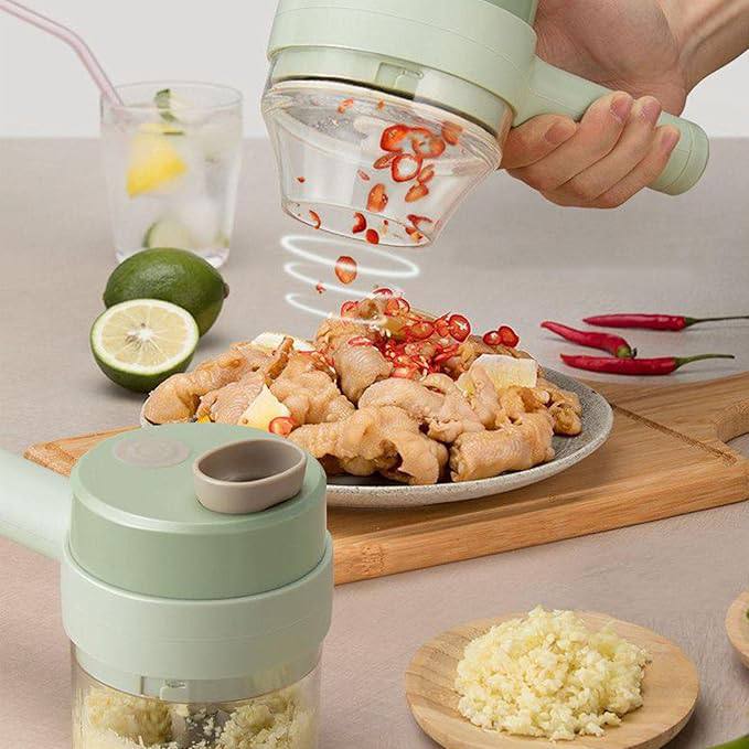Electric Vegetable Slicer and Chopper for Fast Meal Prep