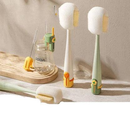 5 in 1 Bottle Cleaner, All-in-One Reusable Cleaning Brush Set