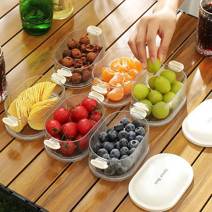 Spice Storage Boxes, Airtight Stackable Organizer