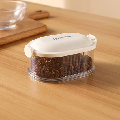 Spice Storage Boxes, Airtight Stackable Organizer