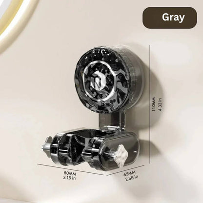 Adjustable Shower Head Holder with Suction Mount