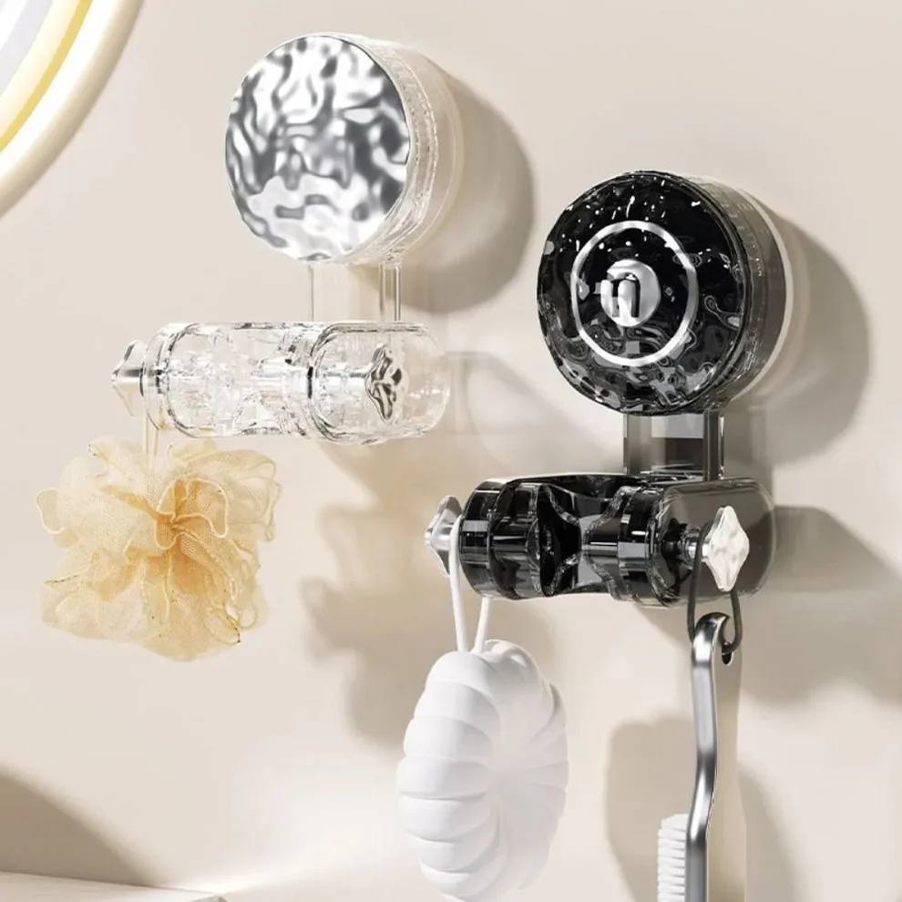 Adjustable Shower Head Holder with Suction Mount