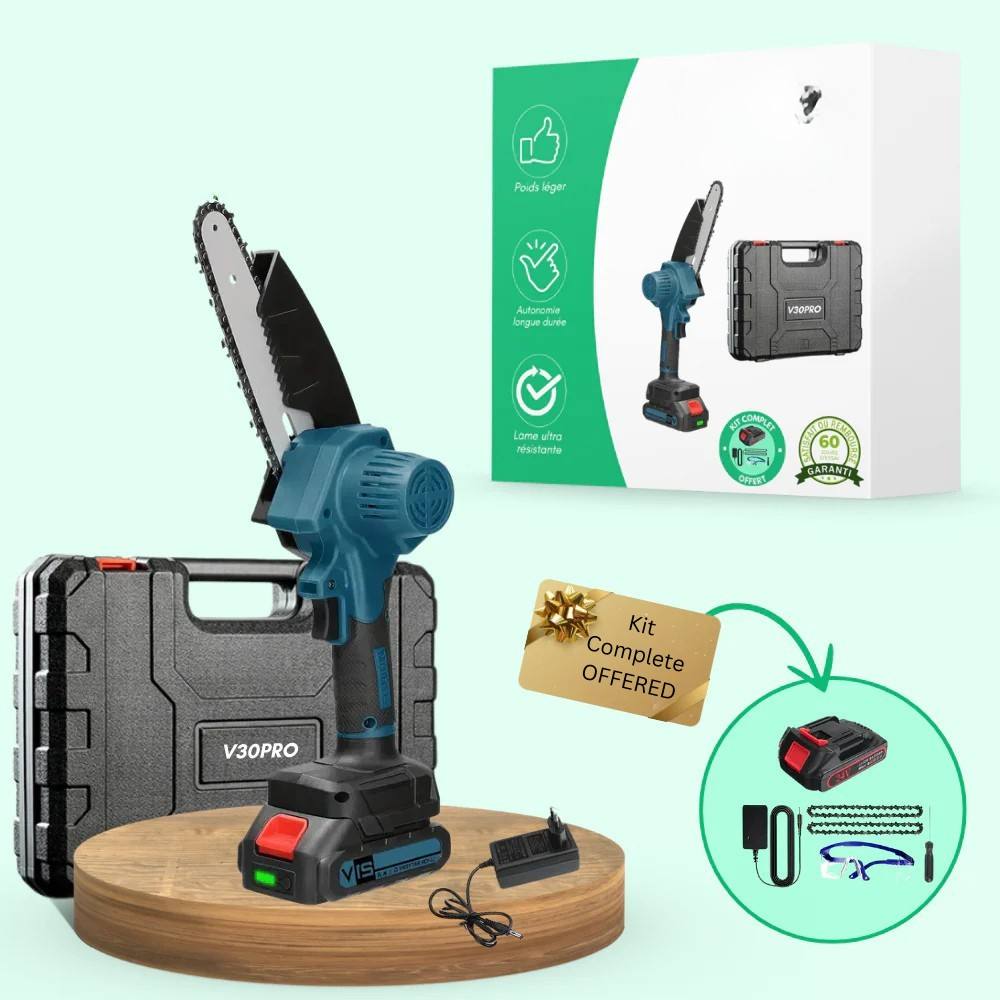 Electric Portable Chainsaw, Fast and Precise Cutting