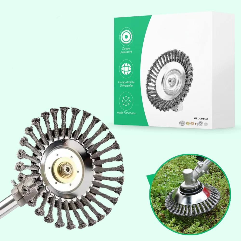 Steel Brush Weed Cutter Head for Precise and Clean Trimming