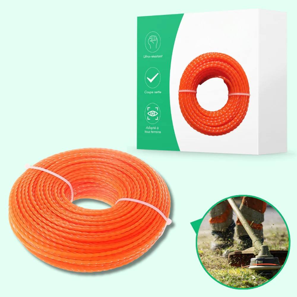 Nylon Twisted Trimmer Line for Garden Maintenance