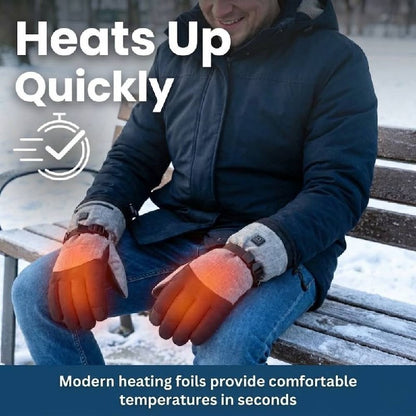Obsetic Heated Winter Gloves with 3-Stage Temperature Control