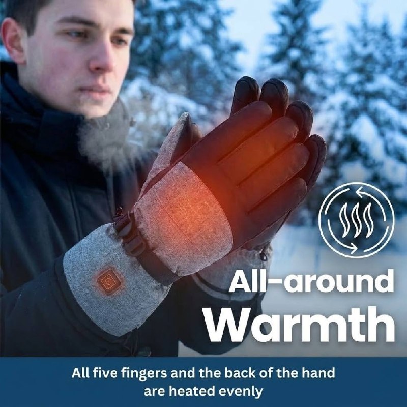Obsetic Heated Winter Gloves with 3-Stage Temperature Control