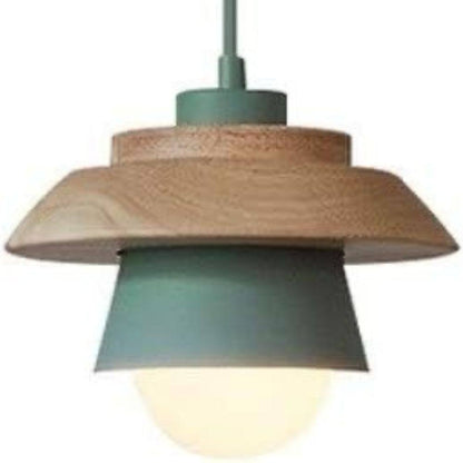 Nordic Wooden Pendant Light, Modern Hanging Lamp for Indoor Spaces
