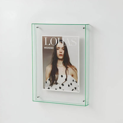 Modern Acrylic Photo Frame, Clear Color Design