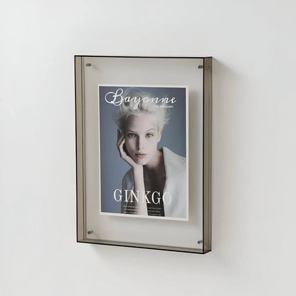 Modern Acrylic Photo Frame, Clear Color Design