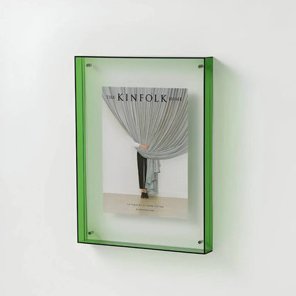 Modern Acrylic Photo Frame, Clear Color Design