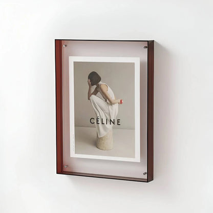 Modern Acrylic Photo Frame, Clear Color Design