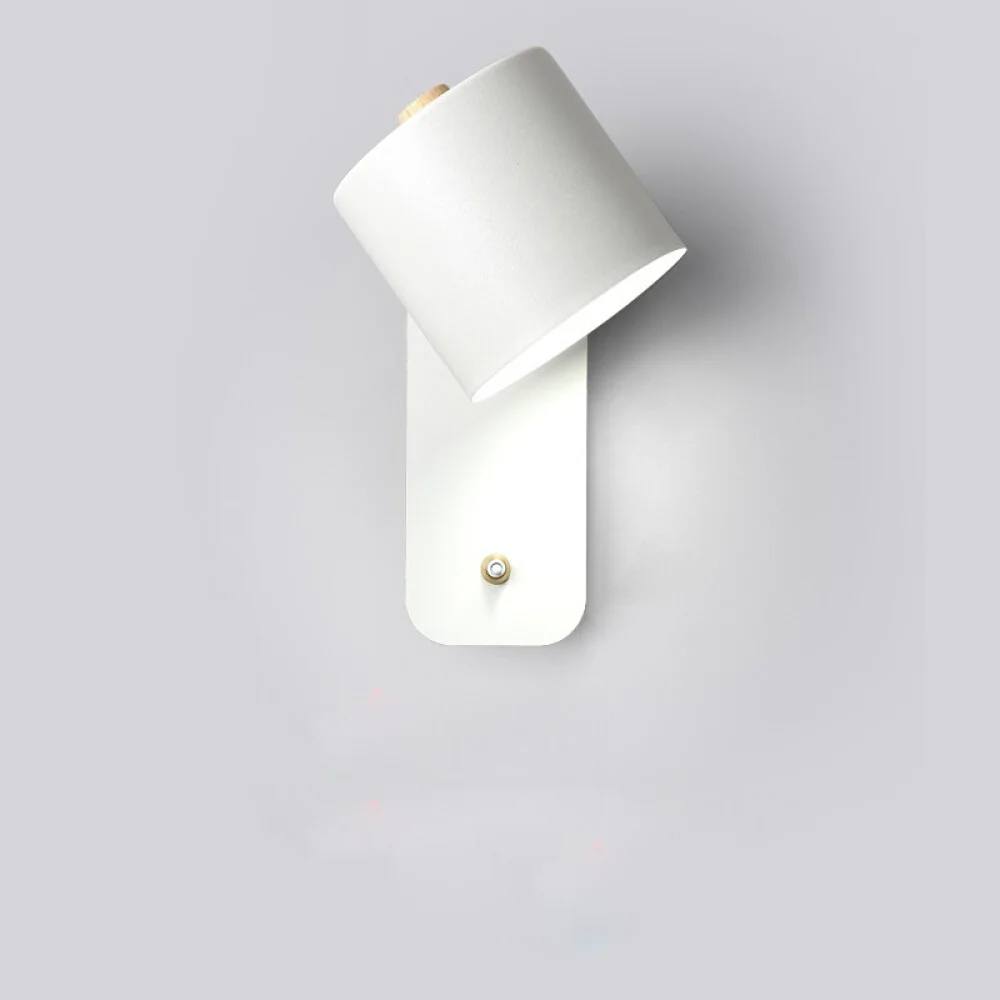 Modern LED Wall Lamp with Switch for Living and Bedroom