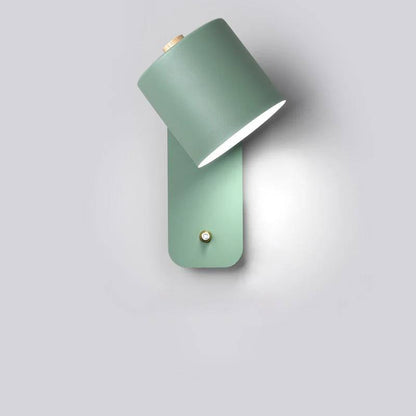 Modern LED Wall Lamp with Switch for Living and Bedroom