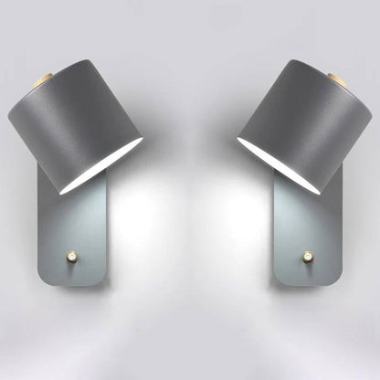 Modern LED Wall Lamp with Switch for Living and Bedroom