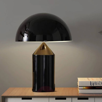 Geometric Table Lamp with Modern Sculptural Form