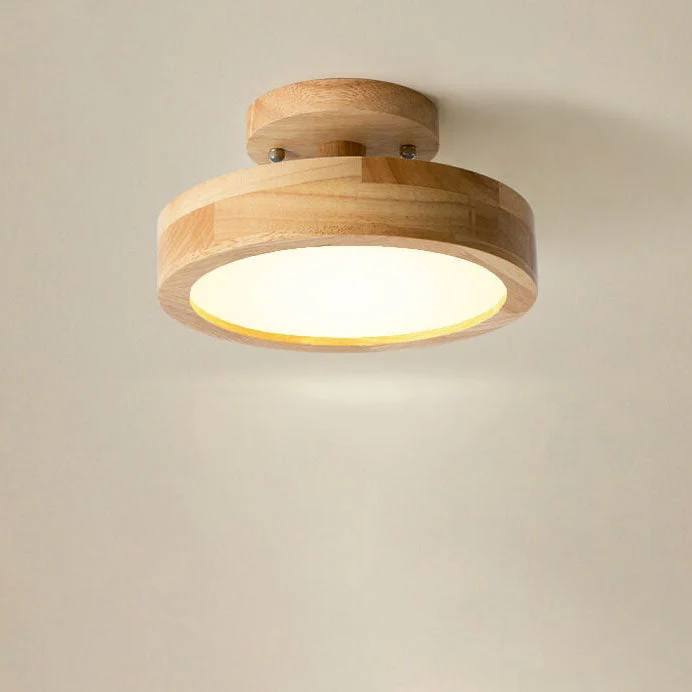 LED Ceiling Light With Integrated LED and Adjustable Color Temperature